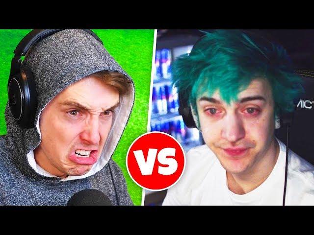 i beat NINJA in fortnite