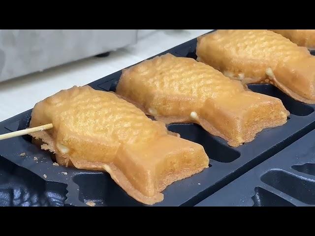 How to make Tayaki ice cream Waffle maker?