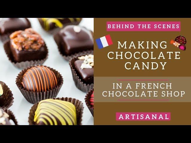 France chocolate shop visit: Behind the scenes of making French chocolates