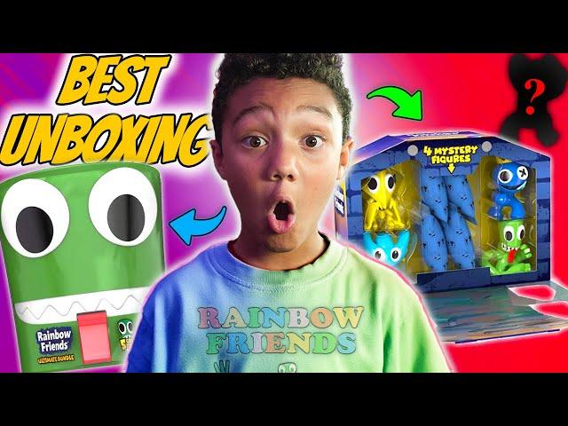 Unboxing RAINBOW FRIENDS New *Giant Green Head* Ultimate Toy Bundle - WOW!