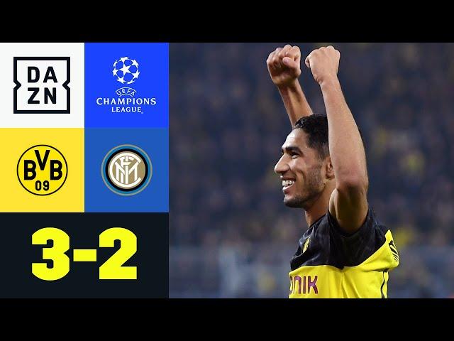 BVB dreht 0:2! Hakimi trifft doppelt: Dortmund - Inter 3:2 | UEFA Champions League | DAZN Highlights