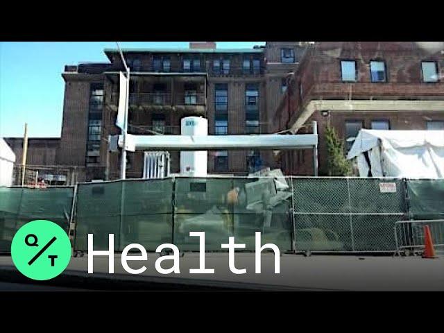 ‘Those Are Bodies Right There:’ Passing by an Outdoor Morgue at a Brooklyn Hospital