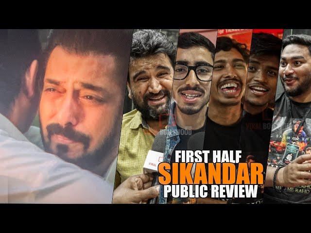 Sikandar Movie | FIRST HALF | Public Review | Salman Khan, Rashmika Mandanna