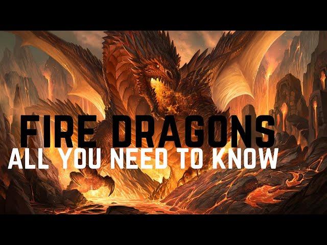 Fire Dragons (6 Ways to Work with Them and a PERSONAL DRAGON GUIDE to Teach You How)