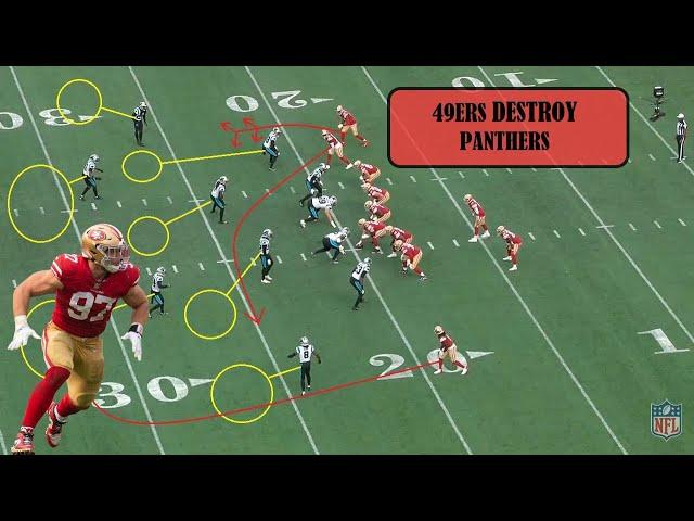 49ers Playbook: SF DESTROYS Panthers