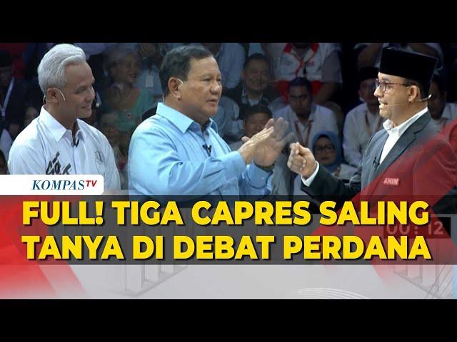 Sesi Saling Tanya Debat Capres: Anies Singgung Putusan MK, Prabowo Ungkit Polusi DKI