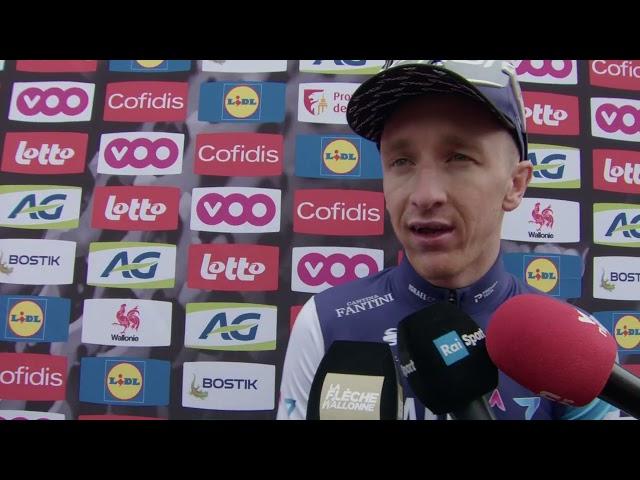 Stephen Williams - Interview at the finish - La Flèche Wallonne 2024