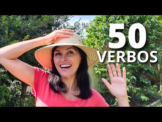 50 VERBOS AVANÇADOS EM PORTUGUÊS EM 12 MINUTOS