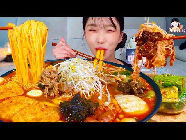 아무말도 하지 ‘마라탕’ 토핑 추가한 고기 듬뿍 마라탕 먹방, 오이탕탕이 너무 맛있어!  Spicy Malatang Mukbang Eatingshow ASMR