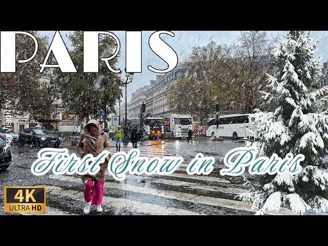 [Paris France] 2024 Christmas Seasons in Paris walk" (4K60F EDITED VERSION) 12/December/2024