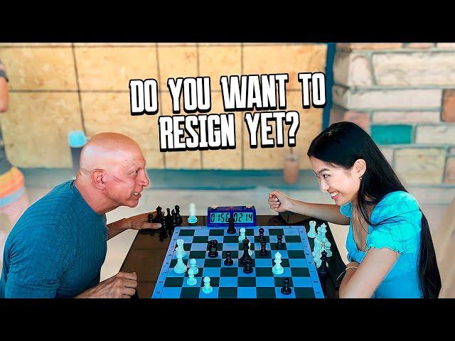 Notorious Chess Hustler Challenges Woman Grandmaster