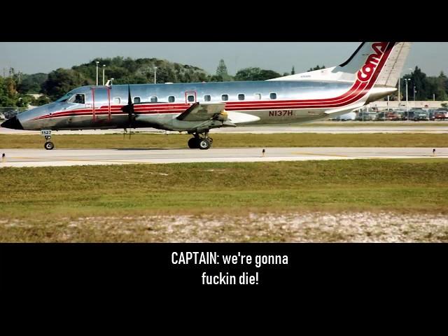 Comair flight 3272 Cockpit Voice Recording (with subtitles)