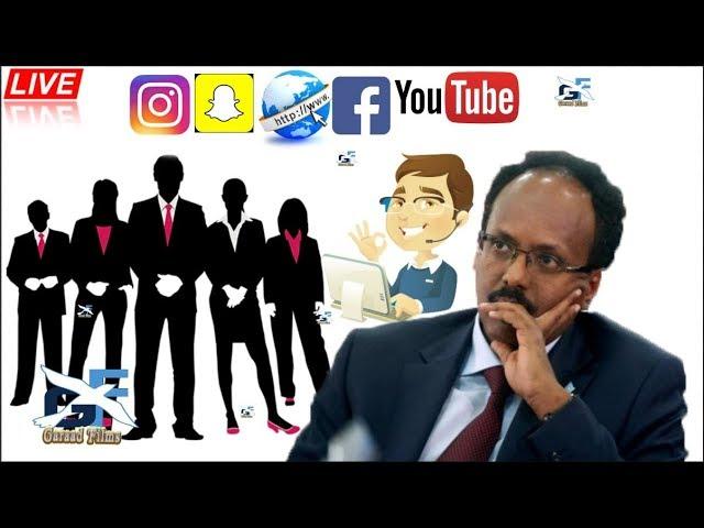 DEG DEG MD Farmaajo Go,aan Culus ka qaatay dadka Website yada beenta ka sheega Ragna u diyarsaday