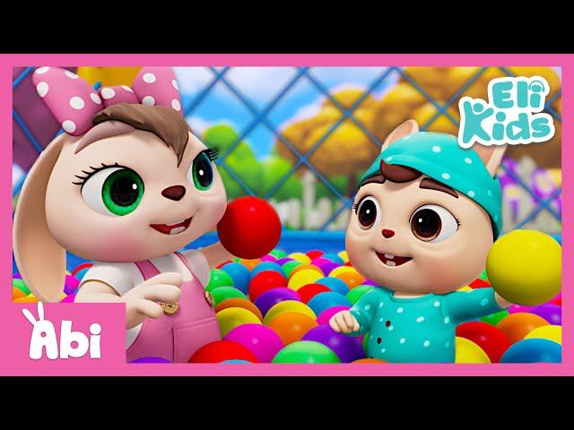 Play House Song | Colorful Ball Pit Fun | Eli Kids Songs & Nursery Rhymes