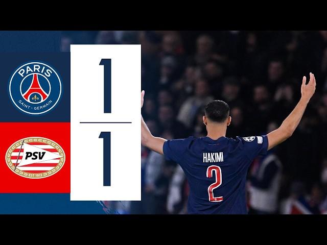 LA FRAPPE D'ACHRAF ! Les meilleurs moments de PSG VS PSV