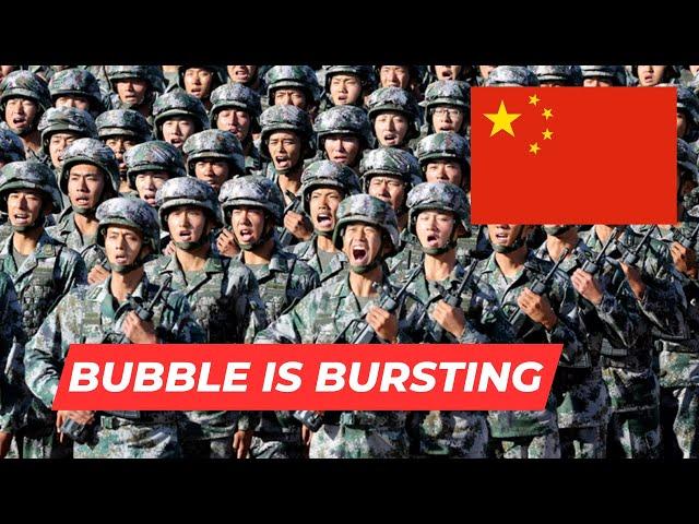 Chinese BUBBLE is bursting. Does this mean WAR? Military officer explains.