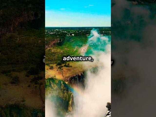 The Majestic Power of Victoria Falls #shorts #shortvideo #facts