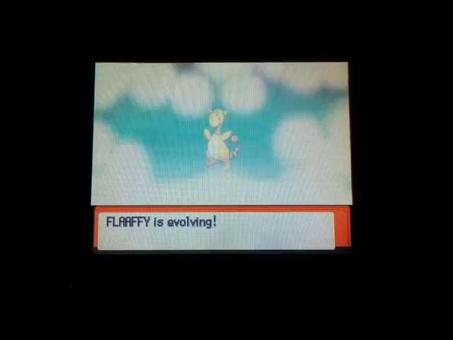 Evolving Flaaffy into Ampharos - Pokémon Pearl