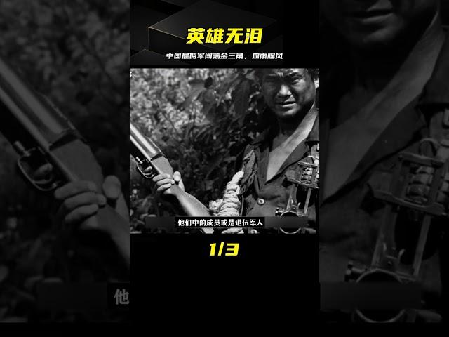 《英雄無淚》：中國雇傭軍闖蕩金三角，火拼當地土著、毒梟和軍隊 #电影 #电影解说 #影视 #影视解说 #剧情