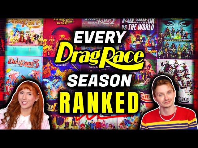 Ranking Every Season of Drag Race: WORST to BEST of the Year