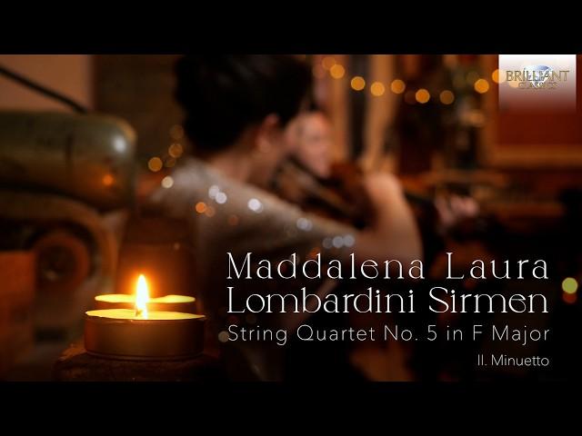 Sirmen: String Quartet No. 5 in F Major: II. Minuetto played by Butter Quartet