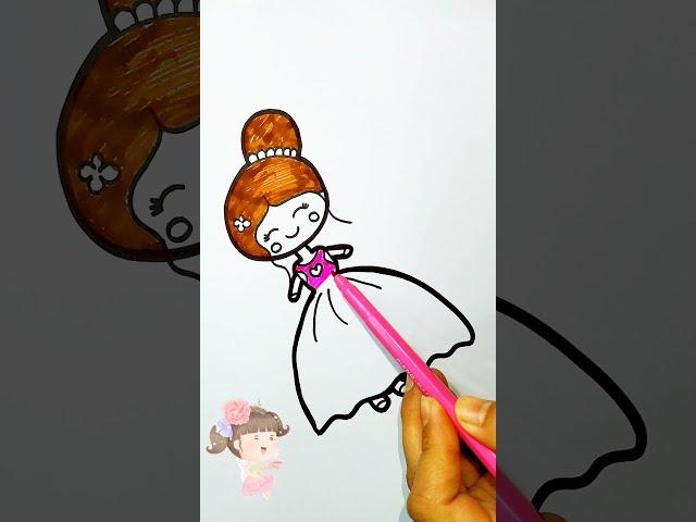 How to draw a cute candy doll#doll#candydoll,#cutedoll,#sweetdoll,#littlecandy,#littledoll,#draweasy