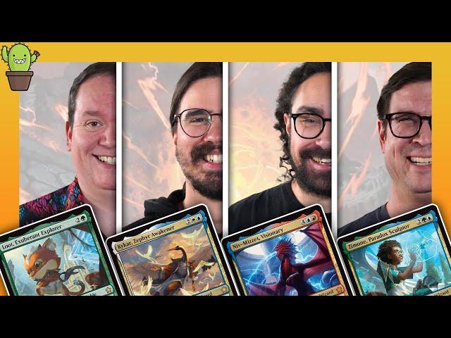 MTG FOUNDATIONS Commander | Loot VS Kykar VS Niv Mizzet VS Zimone