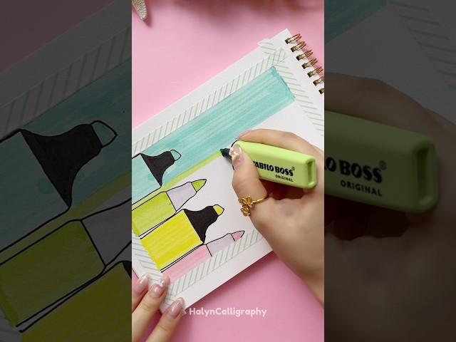 Easy Front Page Idea: Art  #shorts #halyncalligraphy #frontpage