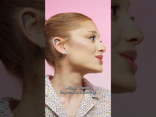 Ariana Grande impression of Derek Zoolander