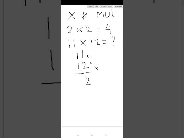 Multiplication Operation - Operasi Perkalian #shorts