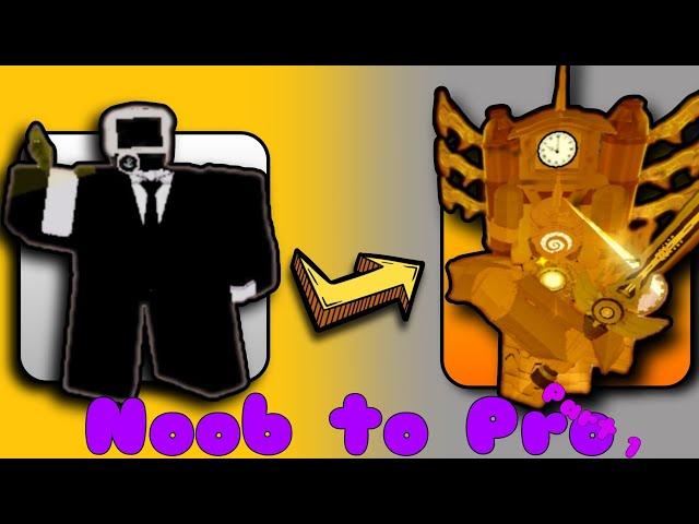 Noob to Pro in Bathtub Tower Defense (Part 1) || Roblox