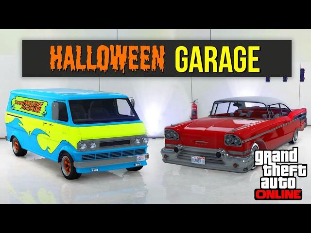 Halloween Car Builds You Have Never Seen in GTA 5 Online | Garage Tour