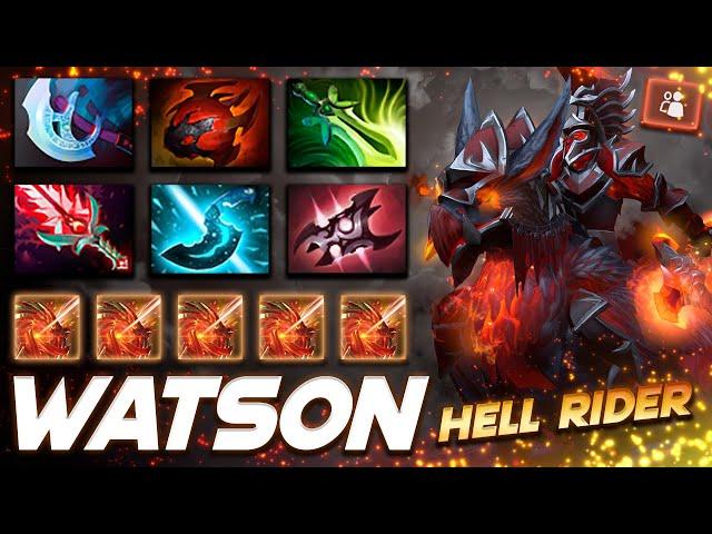 Watson Chaos Knight - HELL RIDER - Dota 2 Pro Gameplay [Watch & Learn]