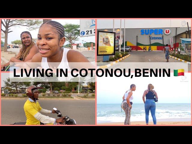 LIVING IN COTONOU | AIRPORT VISIT | BENIN SHOPPING MALL | FOOD