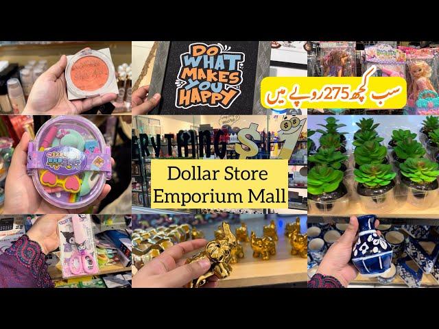 One Dollar Shop Emporium Mall || Dollar store shopping ️ || Everything in just 275 