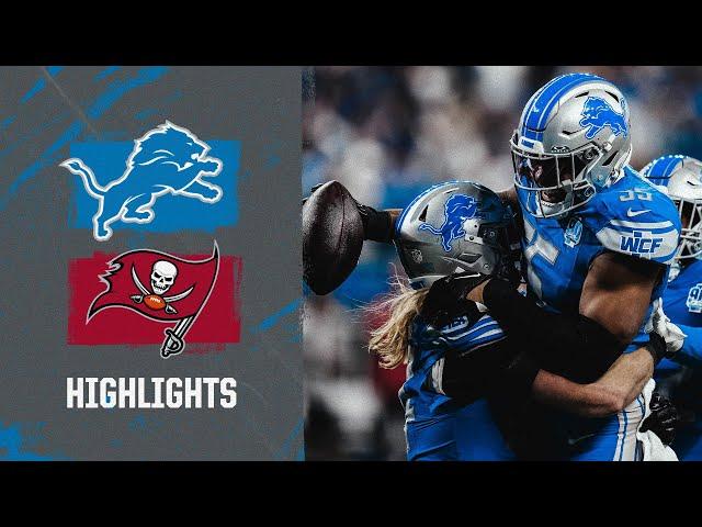 Defense SEALS the game with a CLUTCH interception | Lions vs. Buccaneers Divisional Round highlights