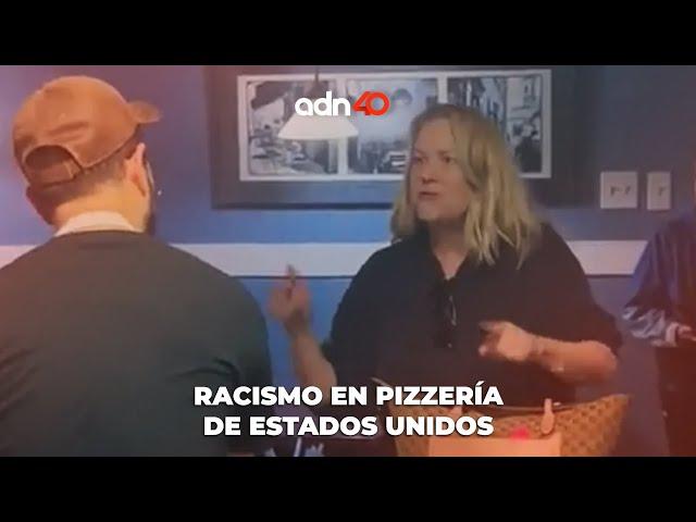 Así se vivió el racismo en pizzería de Estados Unidos