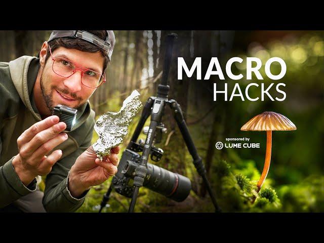 7 Macro Photography Hacks in 90 Seconds!