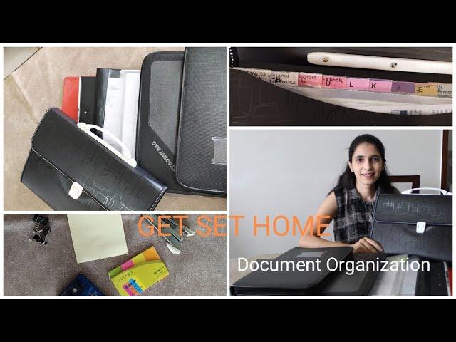 Document Organization | Get Set Home