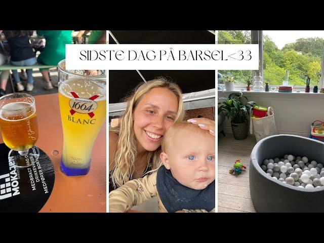 SIDSTE VLOG I MIN BARSEL - Streetfood, køber boldbassin til Theo og HYGGE