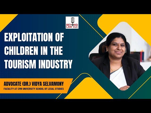 Exploitation Of Children In The Tourism Industry