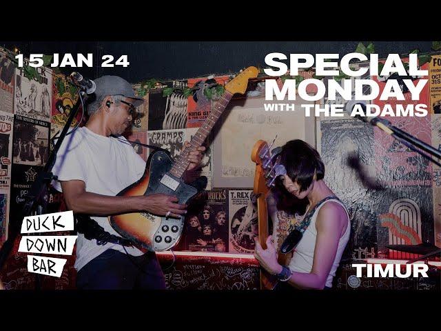 The Adams - Timur (Live at Duck Down Bar)