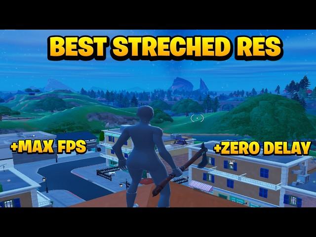 How to get The BEST Stretched Resolution in Fortnite Chapter 5 Season 4!  (HUGE FPS BOOST)