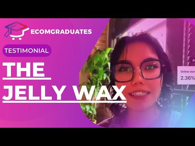 CUSTOM SHOPIFY THEME |  THE JELLY WAX |  VIDEO TESTIMONIAL