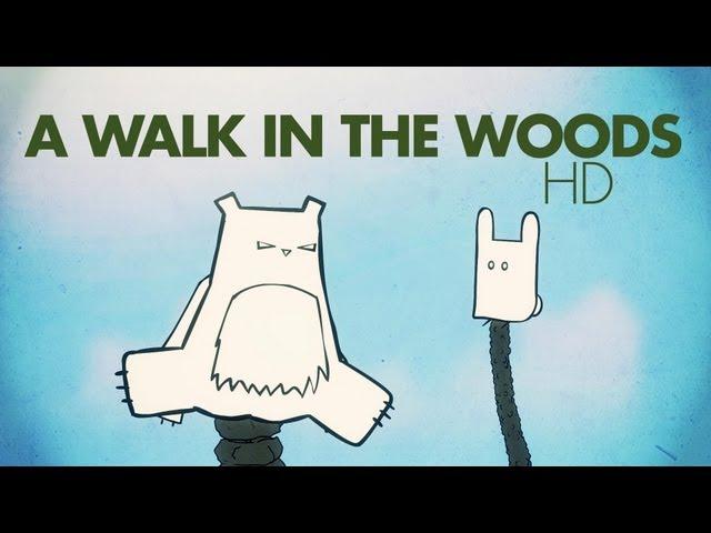 A Walk In The Woods : Animated Short : MrWeebl