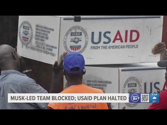 Trump's plan to put USAID workers on leave placed on hold