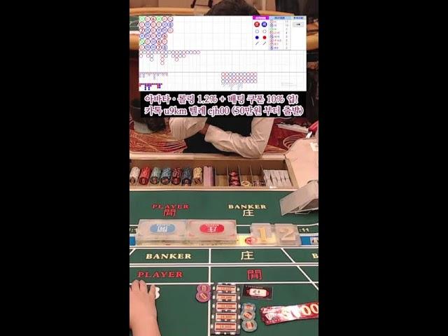 캄보디아카지노 바카라 $10,000 스타트!! 현재 위닝중!! 가즈아~!!!