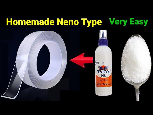 Making Nano Tape With Fevicol Homemade Nano Tape| How to make nano tape at home #viral #trending