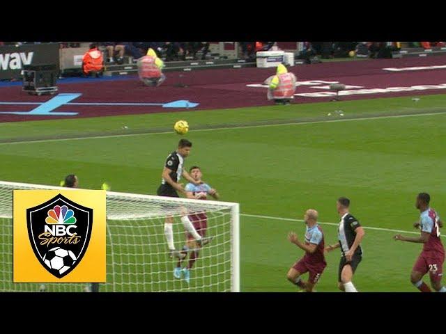 Federico Fernández doubles Newcastle's lead v. Hammers | Premier League | NBC Sports