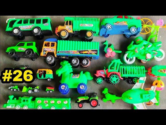 mini toys, part 26, dumper, JCB, tractor, truck, bus, Bolero, aeroplane, bulldozer, kar,Mini toys TV